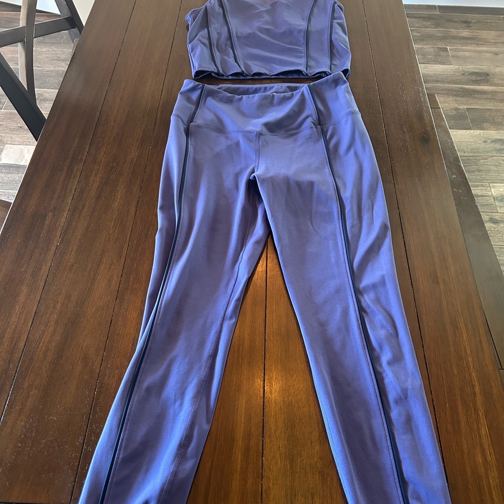 Women's Purple Activewear Set